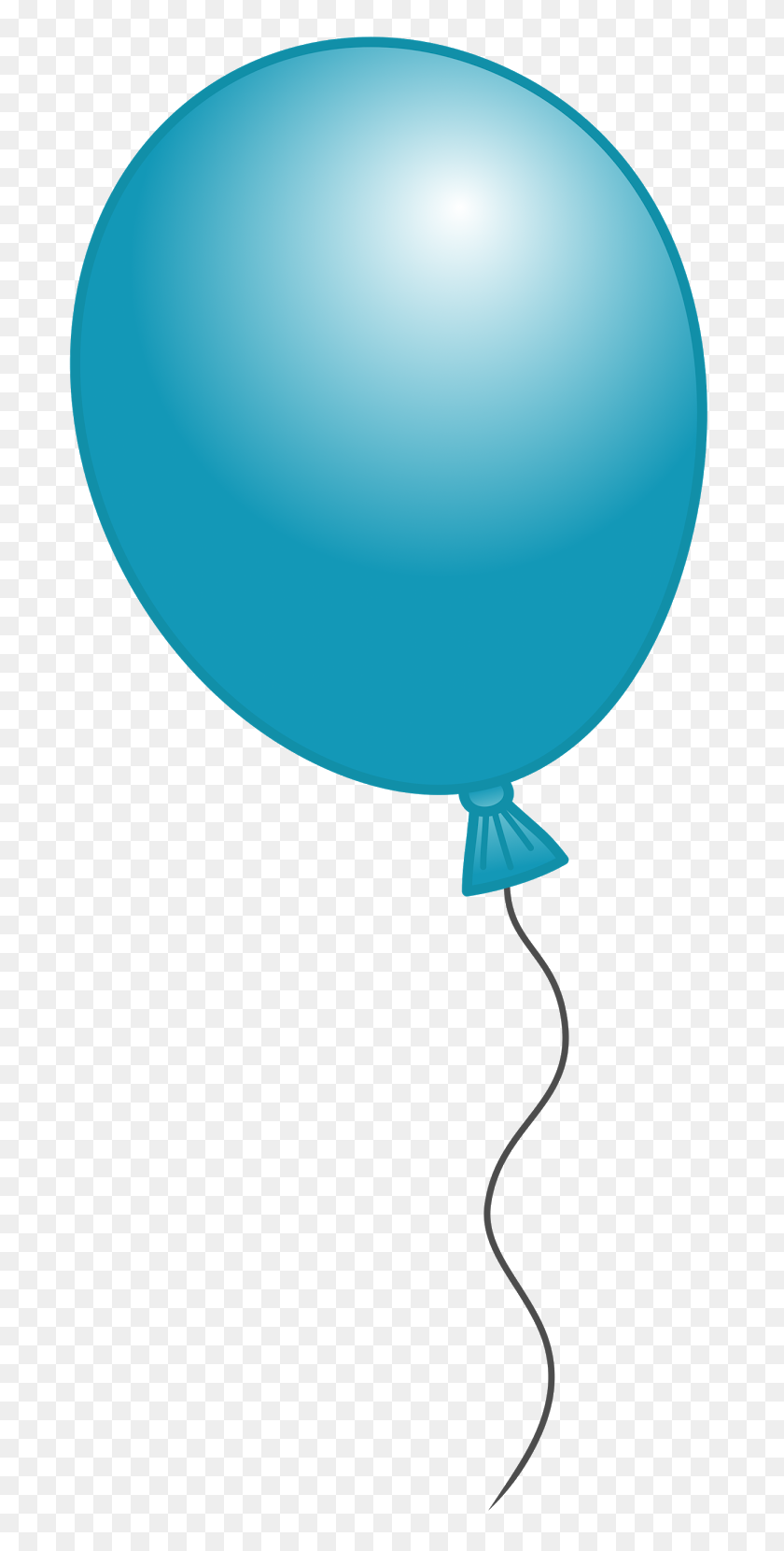 705x1600 Clipart Happy Birthday Balloons Clip Art Library - Party Balloons Clipart