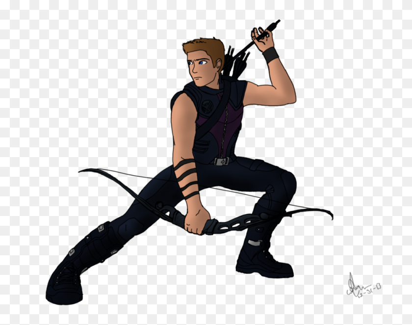 1017x786 Clipart Hawkeye Png Download - Sitting PNG