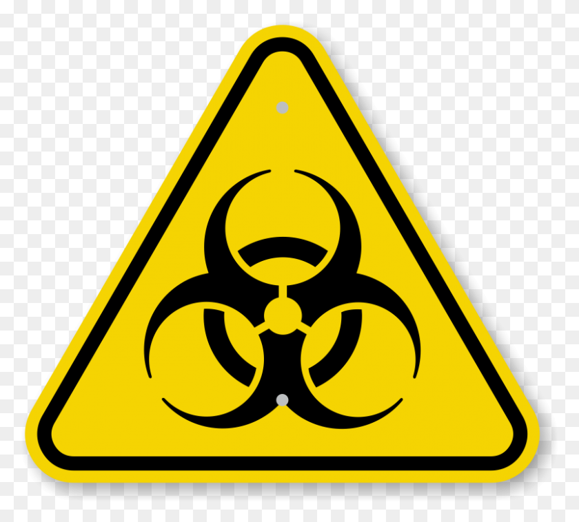 800x716 Clipart Hazard Signs Clip Art Images - Warning Clipart
