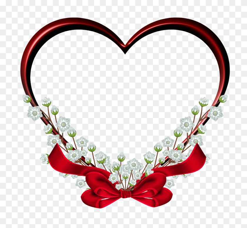 2340x2140 Clipart Heart, Heart Frame - Rose Gold Clip Art