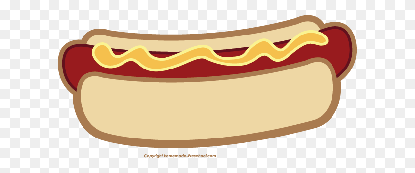 605x291 Clipart Hot Dog - Sandwich Clipart PNG