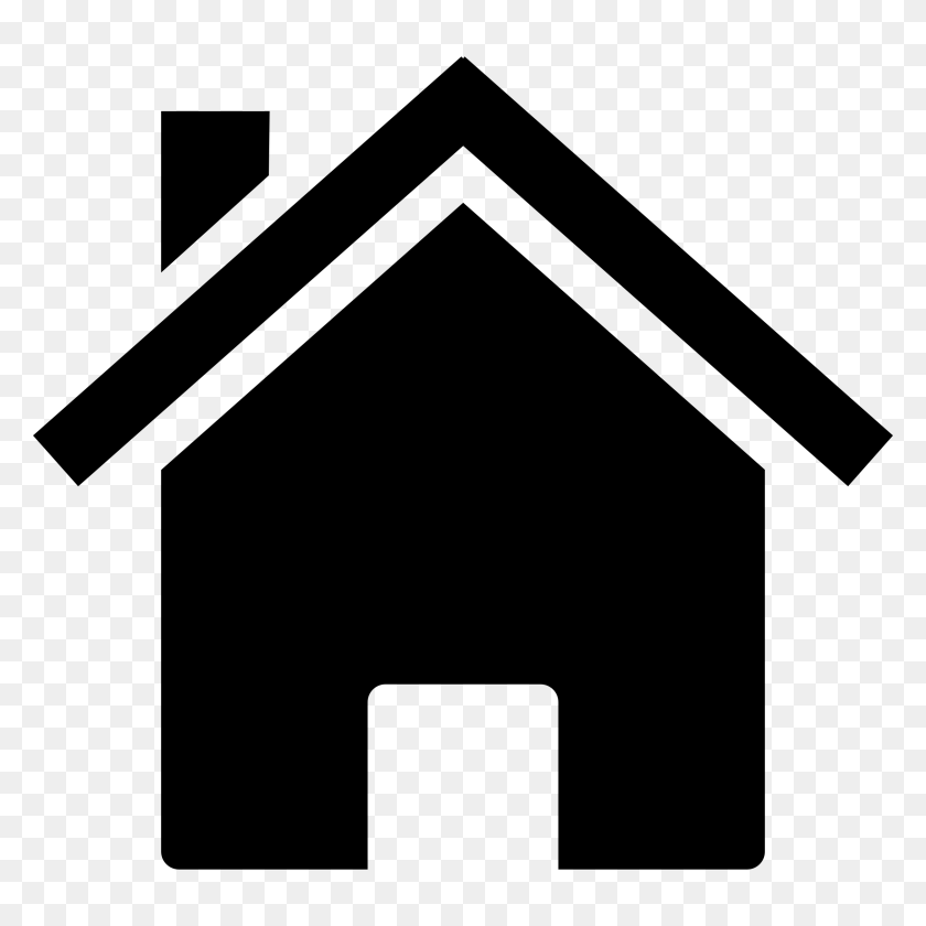 2400x2400 Clipart House Icon - Burning House Clipart