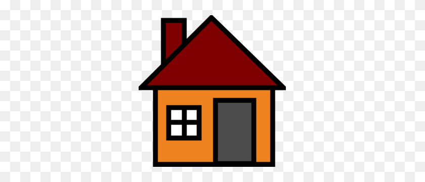 291x300 Clipart House Images - Townhouse Clipart