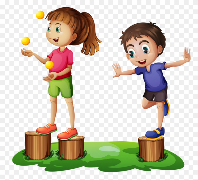 800x722 Clipart Kids Playing, Play And Children - Children Playing PNG
