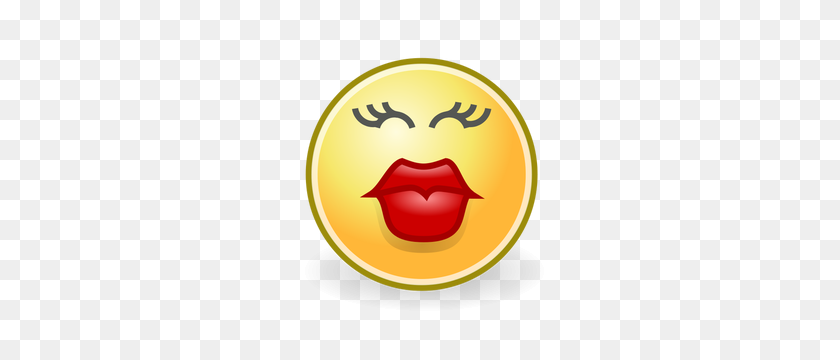 300x300 Clipart Kissing Lips Clip Art Images - Kiss Emoji Clipart