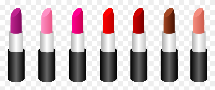 8112x3064 Clipart Lipstick - Lips Clipart