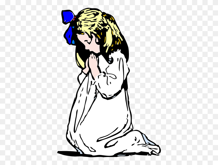400x577 Clipart Little Mexican Girl Praying Clip Art Images - Praying For You Clipart