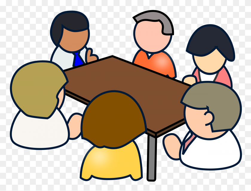 2400x1789 Clipart Meeting Huge Freebie! Download For Powerpoint - Morning Meeting Clipart
