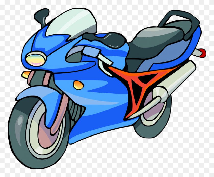 800x652 Clipart Motor - Cycle Clipart