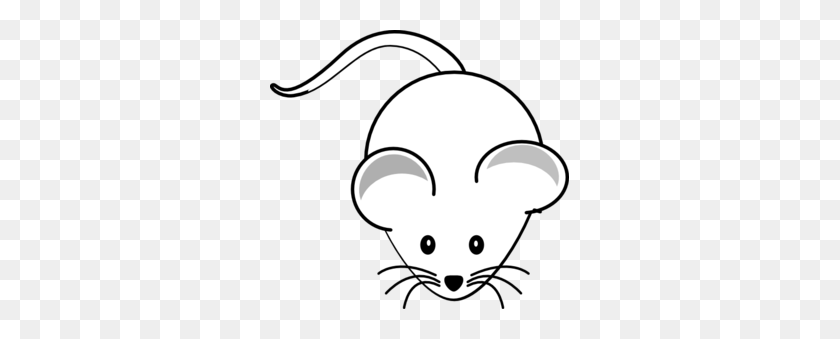299x279 Clipart Mouse - Ear Black And White Clipart