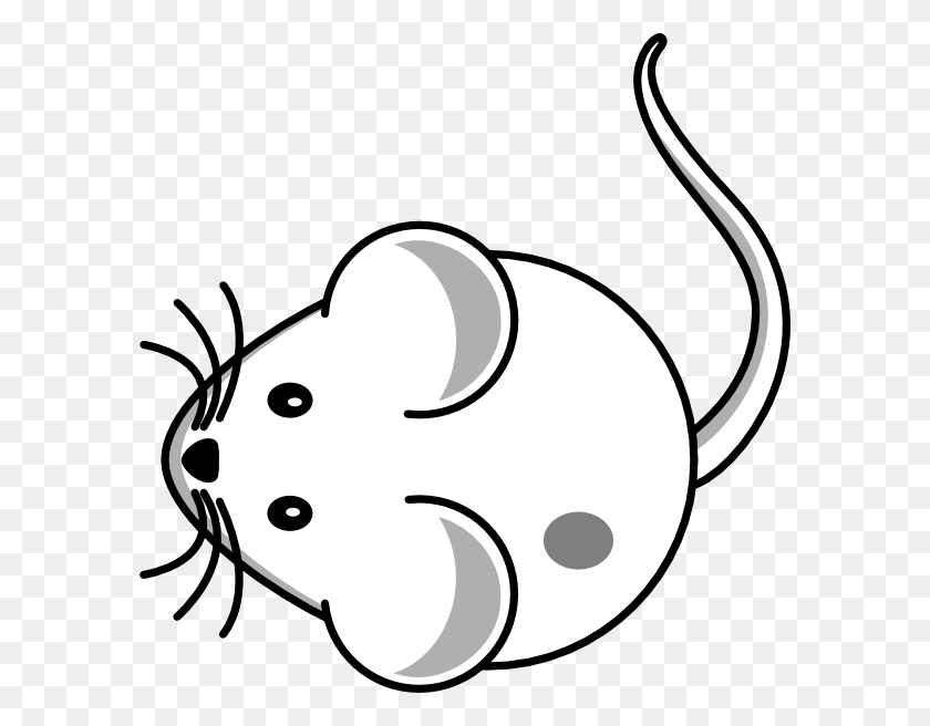 588x596 Clipart Mouse Black And White, Mouse Clipart Black And White - Hamster Clipart Black And White