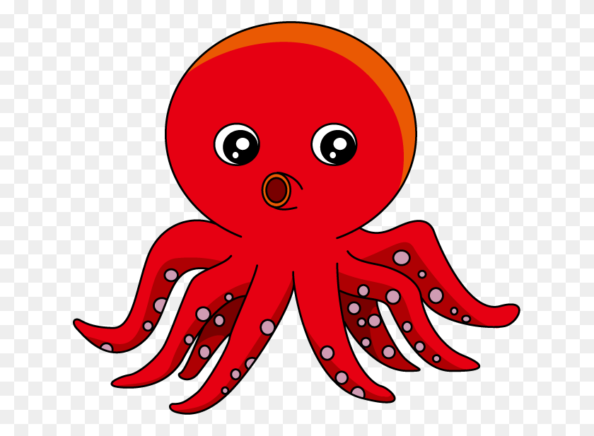 633x557 Clipart Octopus Clipart - Octopus Clipart