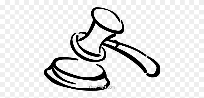 480x346 Clipart Of A Gavel Clip Art Images - Royalty Free Clipart