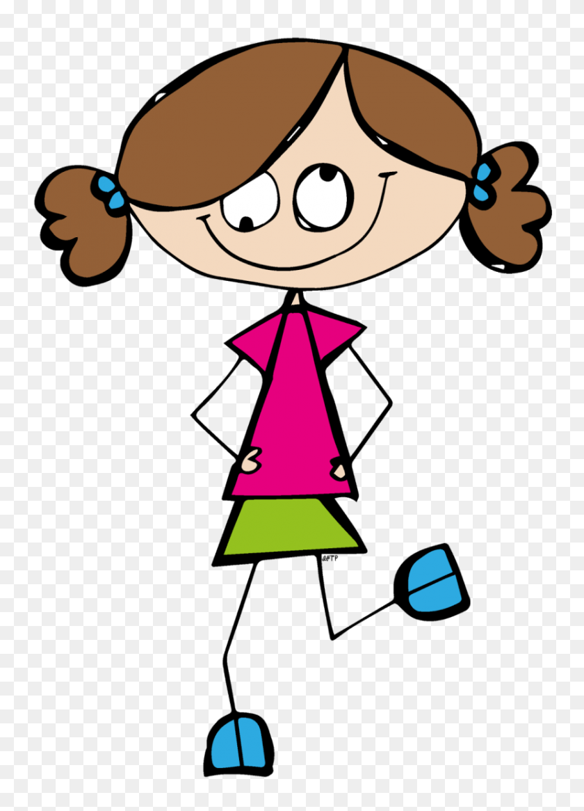 830x1177 Clipart Of A Girl Student Clip Art Images - Students In Line Clipart