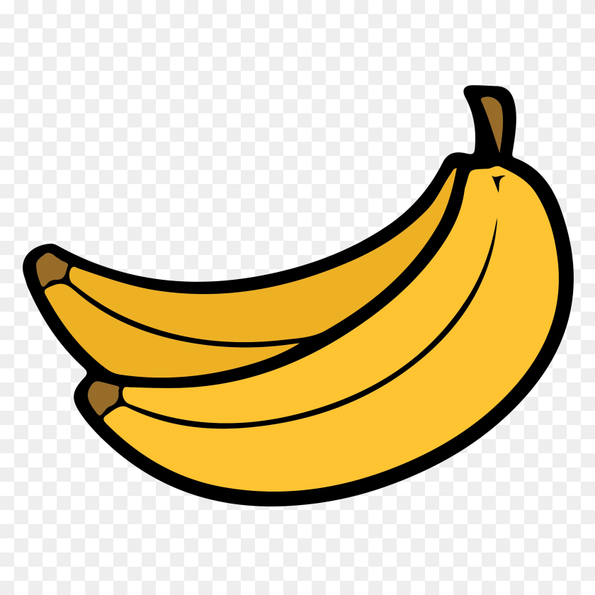 2400x2400 Clipart Of Banana Clip Art Images - Banana Leaves Clipart