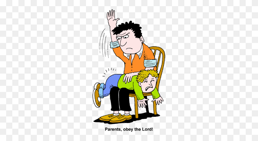 237x400 Clipart Of Boy Being Spanked - Punishment Clipart