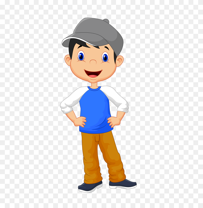 378x800 Clipart Of Boy Winging - Girl Waving Clipart