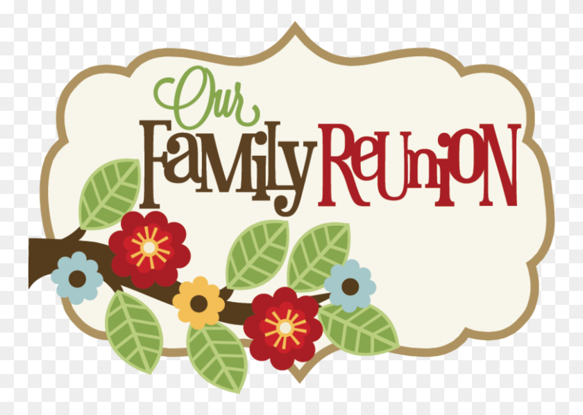 760x539 Clipart Of Family Reunion - Family Reunion Tree Clipart