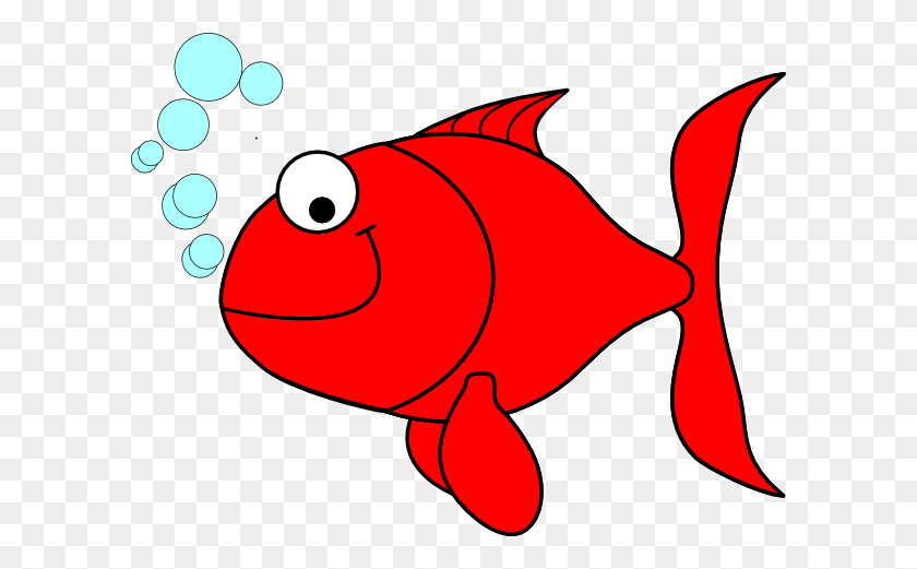 600x461 Clipart Of Gold Color Fish - Koi Clipart