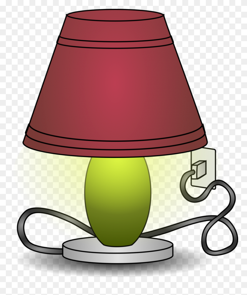 846x1024 Clipart Of Lamp Winging - Lamp Post Clipart