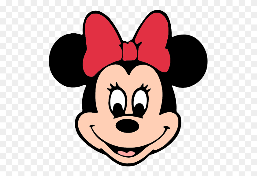 525x515 Clipart Of Minnie Mouse Clip Art Images - Minnie Head PNG