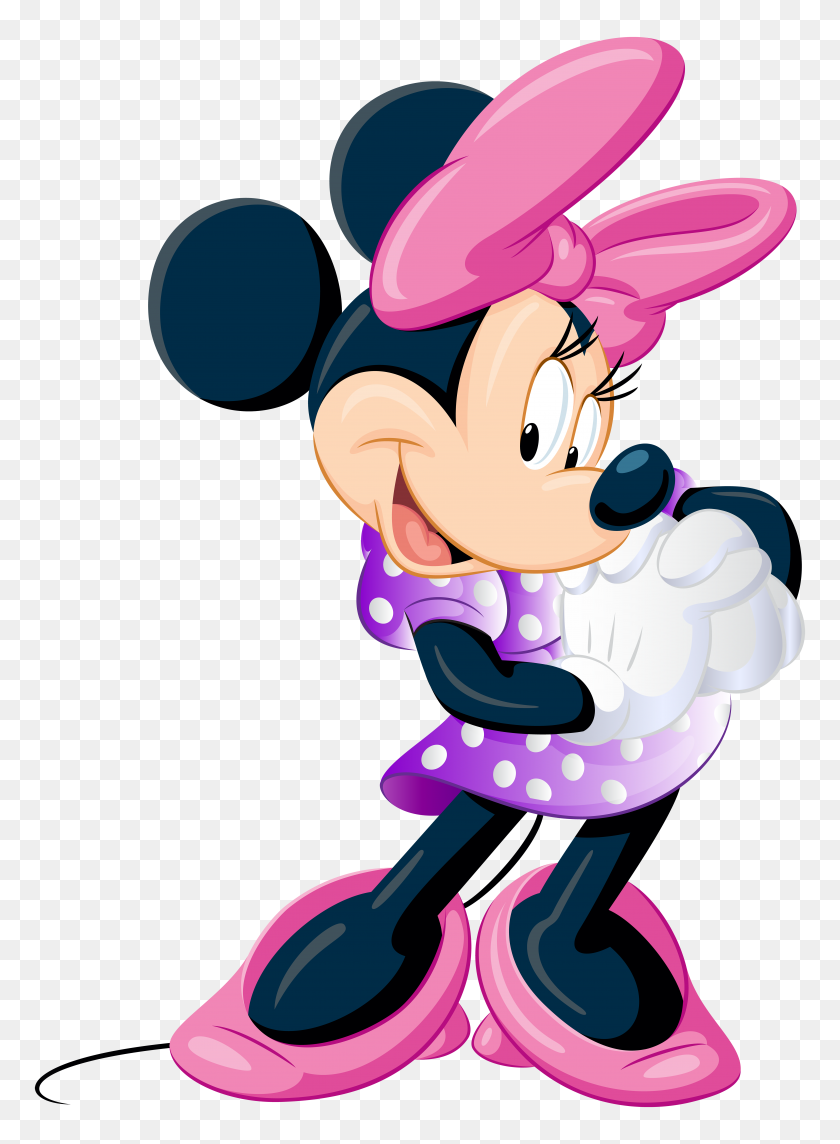 5756x8000 Imágenes Prediseñadas De Minnie Mouse Imágenes Prediseñadas De Imágenes De Minnie Mouse - Clipart De La Escuela De Disney