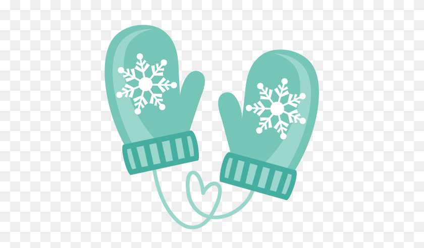 432x432 Clipart Of Mittens - Winter Snowflakes Clipart
