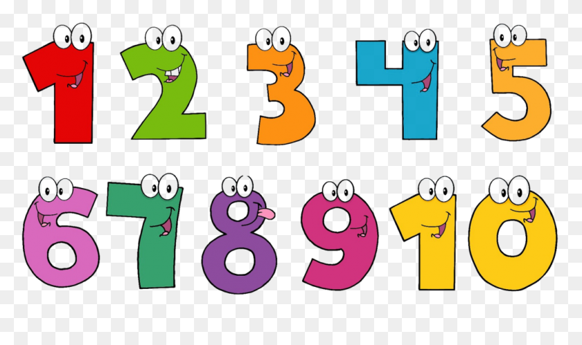 1024x577 Clipart Of Numbers Winging - Number 10 Clipart