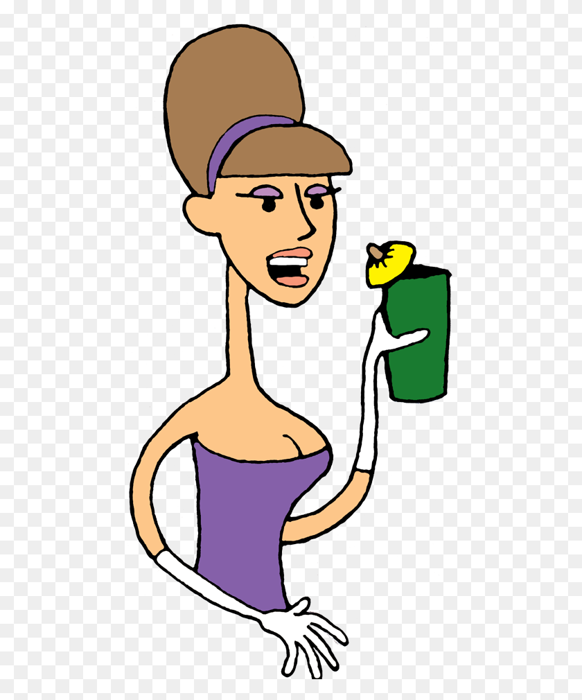 472x950 Clipart Of People Drinking - Thirsty Clipart