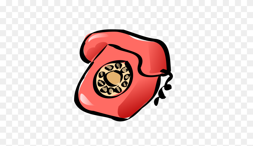 600x424 Clipart Of Phone - Phone Call Clipart