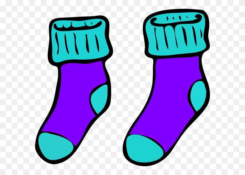600x539 Clipart Of Socks Clipart Images - Calcetines Clipart Blanco Y Negro