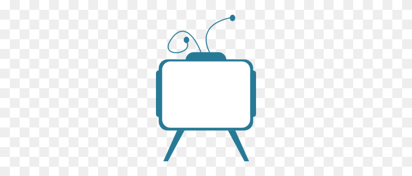 204x299 Clipart Of Tv Set Collection - Watching Tv Clipart