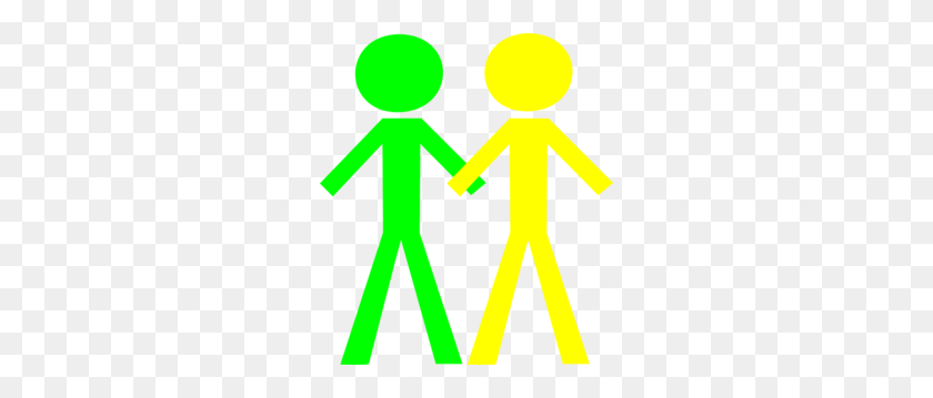 264x299 Clipart Of Two People - Opinion Clipart
