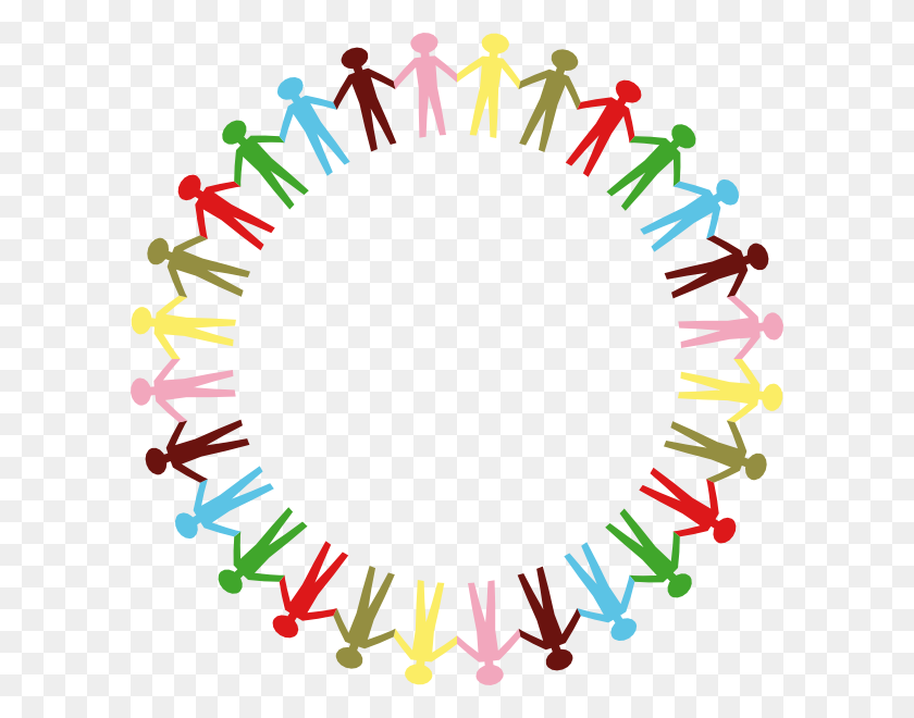 600x600 Clipart Of Unity Clip Art At Clker Com Vector Online - Equality Clipart