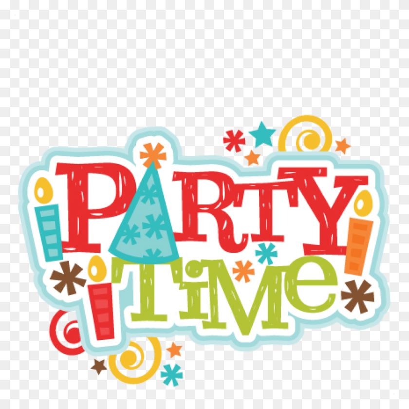 1024x1024 Clipart Party Time Free Clipart Download - Movie Time Clipart