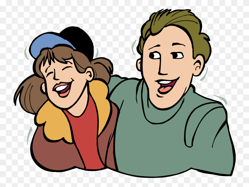 750x573 Clipart People Laughing Clip Art Images - Girl Clipart Transparent