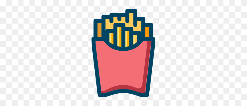 217x300 Clipart Pictures Of French Fries - Fries Clipart