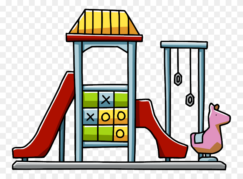 758x559 Clipart Playground Clipart Animations Playground Clipart - Park Clipart Free