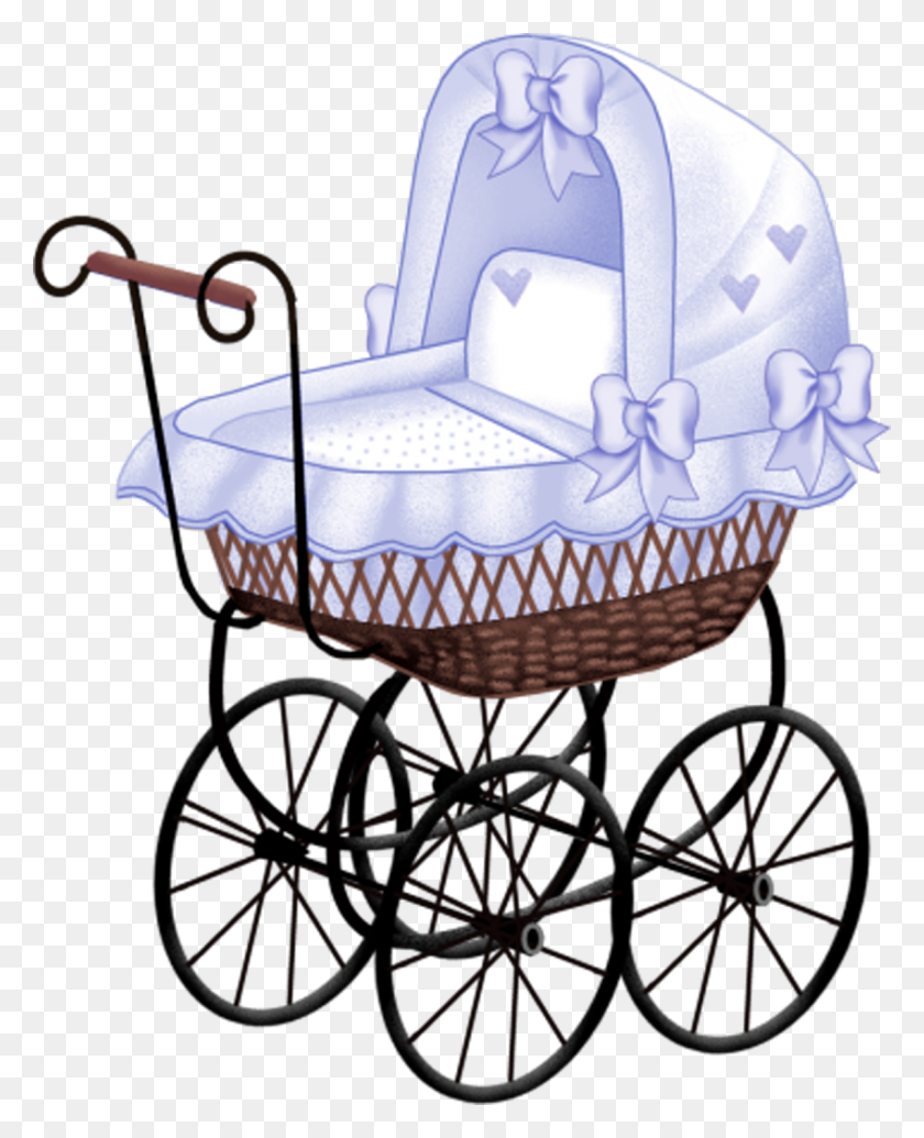 1200x1500 Clipart Pmg Rock A Bye Baby Illustration Baby - Carriage Clipart