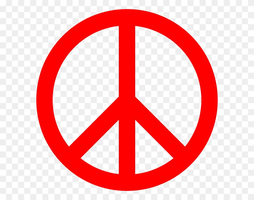 600x600 Clipart Png Peace Sign Download - Peace Symbol PNG