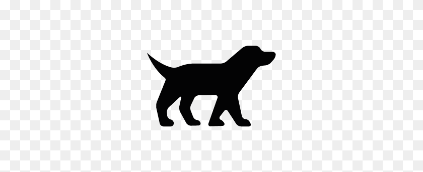 283x283 Clipart Puppy Silhouette Transparent - Rottweiler Clipart Black And White