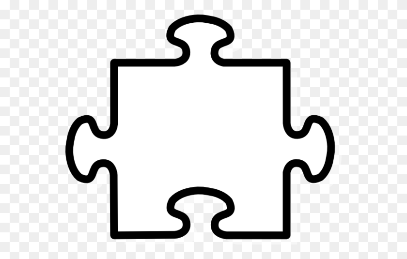 570x475 Clipart Puzzle Pieces - Puzzle Piece Clipart