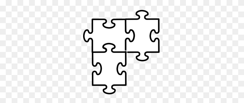 267x297 Clipart Puzzle Pieces Together Collection - Together Clipart