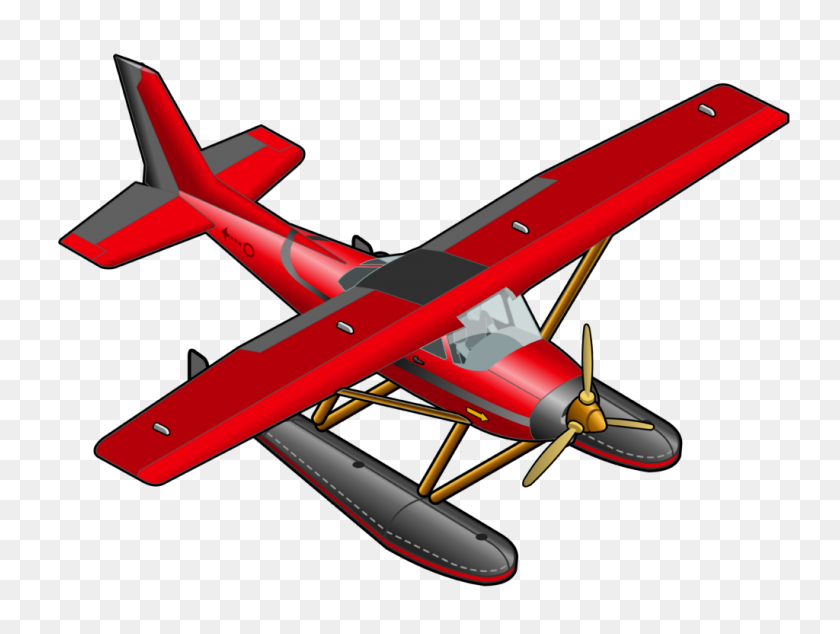 1024x754 Клипарт Красный Самолет - Самолет Изображения Картинки