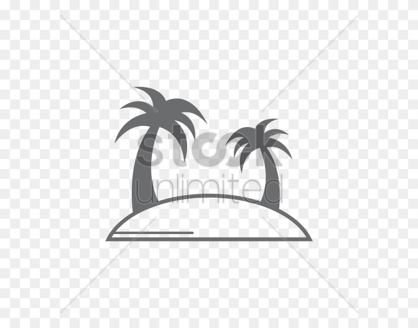 600x600 Clipart Resolution - Palm Tree With Coconuts Clipart