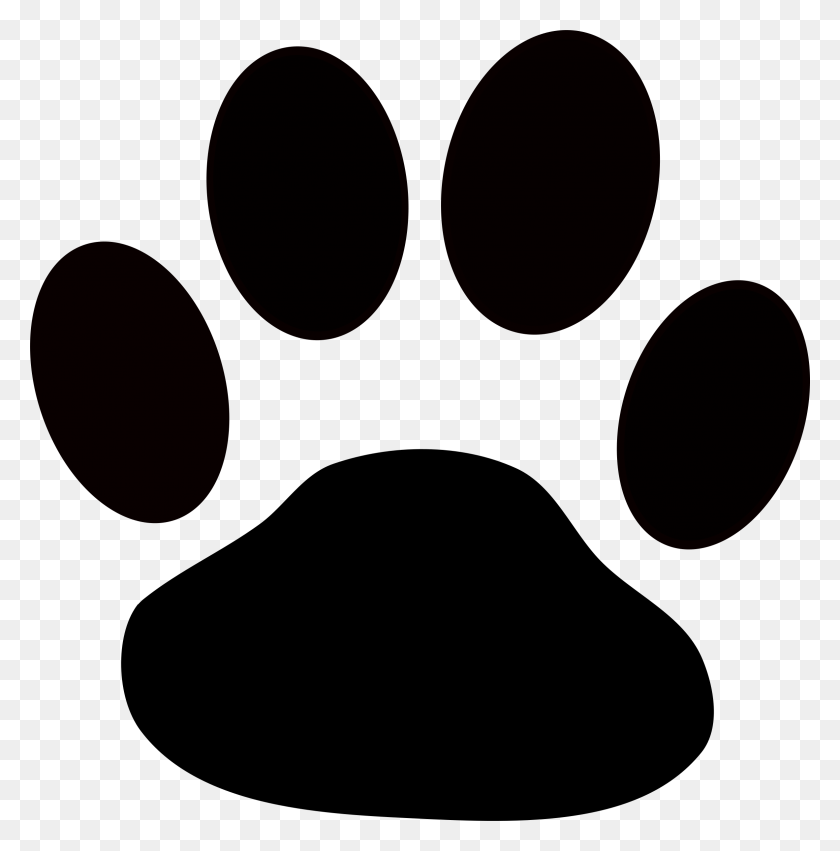 2365x2400 Clipart Resolution - Dog Paw Clipart