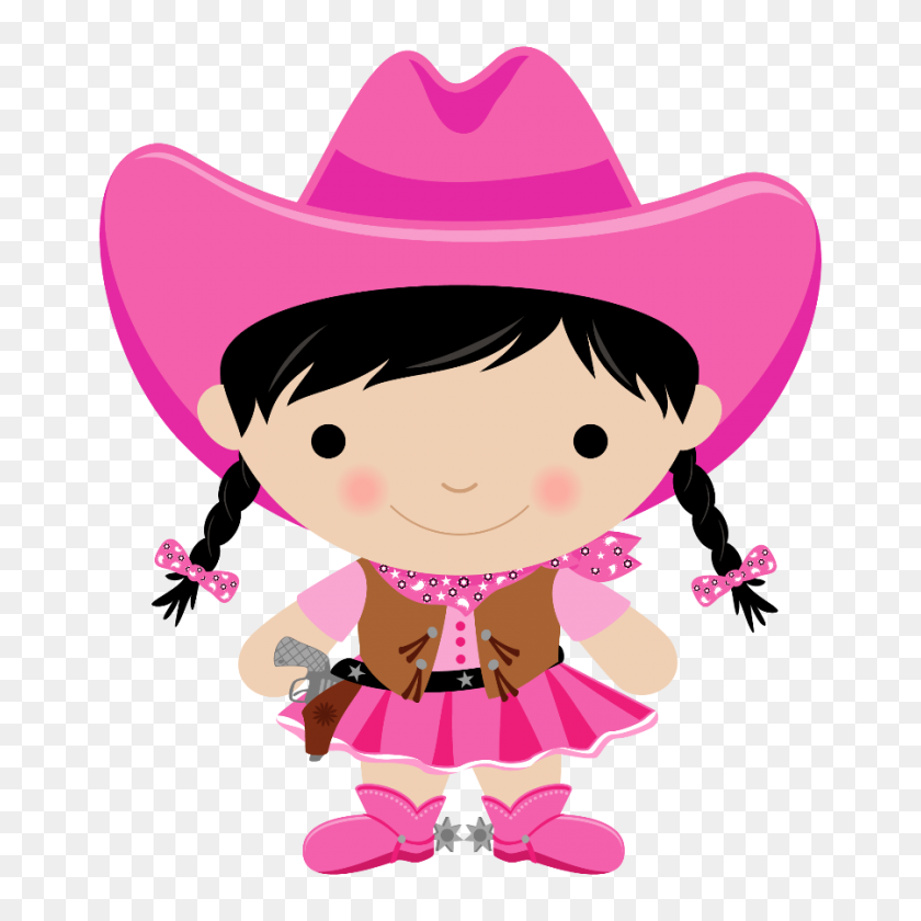 900x900 Clipart Resolution - Free Cowgirl Clipart
