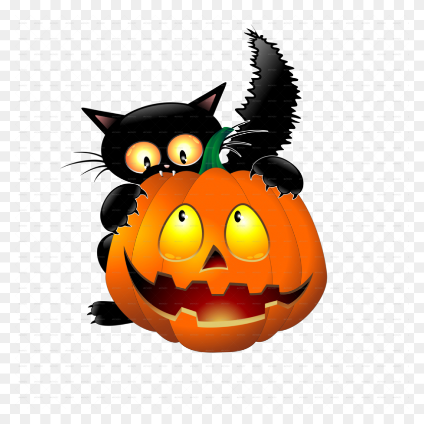 900x900 Clipart Resolution - Funny Halloween Clipart
