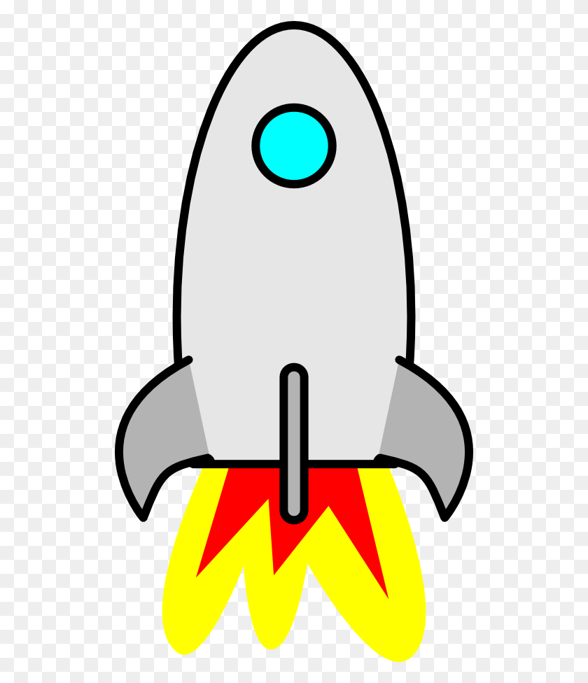 512x916 Cohete Clipart - Cohete Png