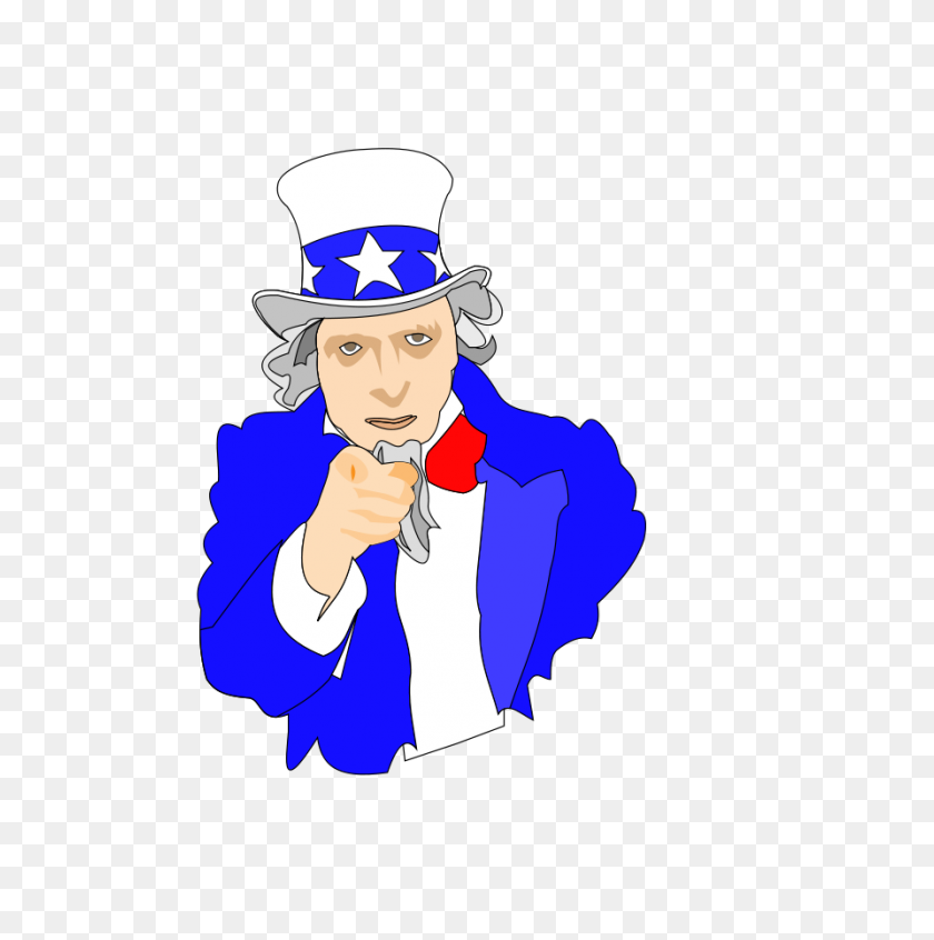 893x900 Clipart Sam Uncle - Uncle Sam Clipart Black And White